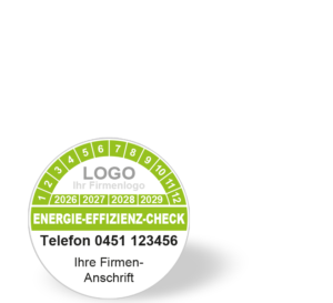 Prüfsiegel Energie-Effizienz-Check